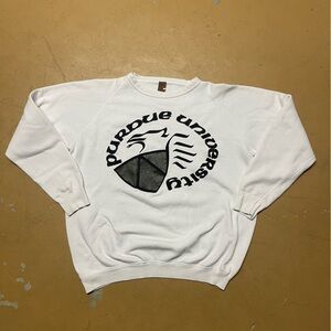 Vintage Purdue University Gym Master Crewneck Sized Medium